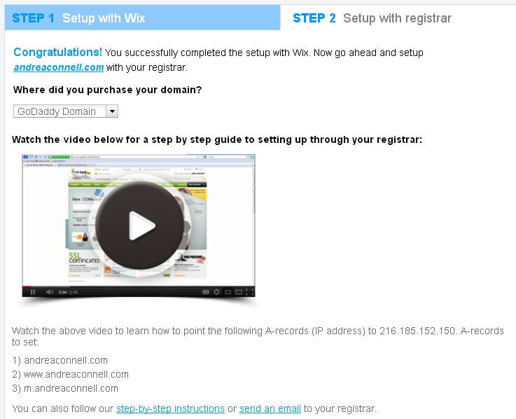 I would like to point to Wix from GoDaddy