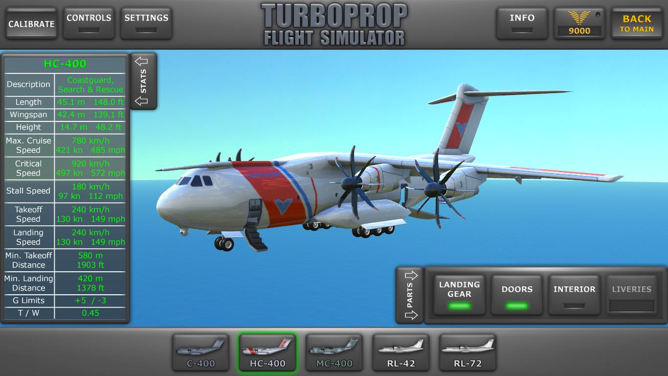 Turboprop Flight Simulator 3D Unlimited Android Apk Mods