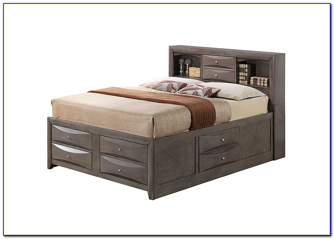 Nordli bed frame is more than a comfortable bed. King Single Bed With Bookcase Bedhead - Bookcase : Home ...