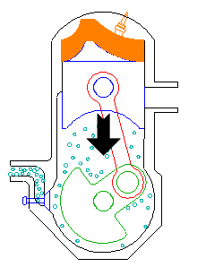 Animated Engines - Two Stroke