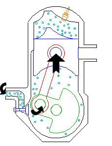 Animated Engines - Two Stroke