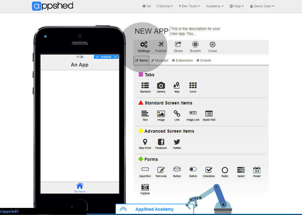 AppShed How To Remove Advertisements