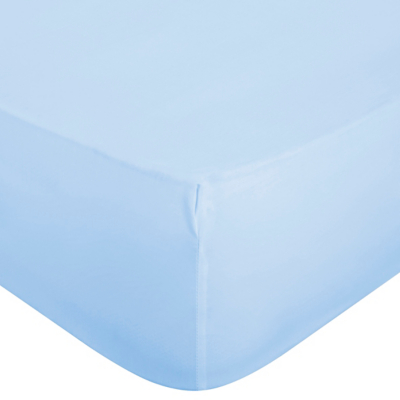 Blue Fitted Sheet Home & Garden at ASDA