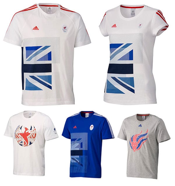 Team GB Kit as seen at the London 2012 Paralympics as