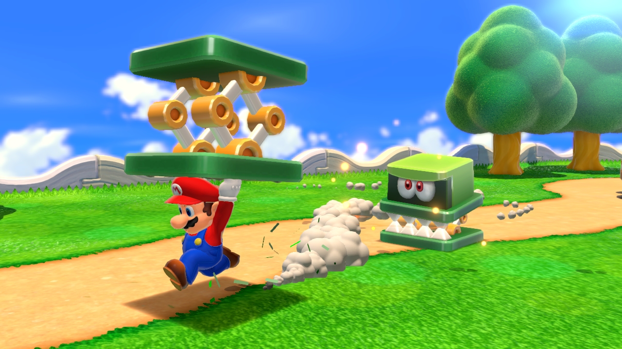 How Is The Grass Done For Super Mario World? — Polycount