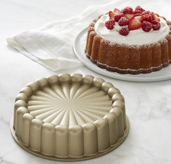 Nordic Ware Charlotte Cake Pan Baking Bites