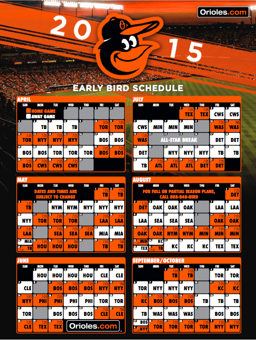 Orioles Schedule 2024 Printable Printable Sight Words List