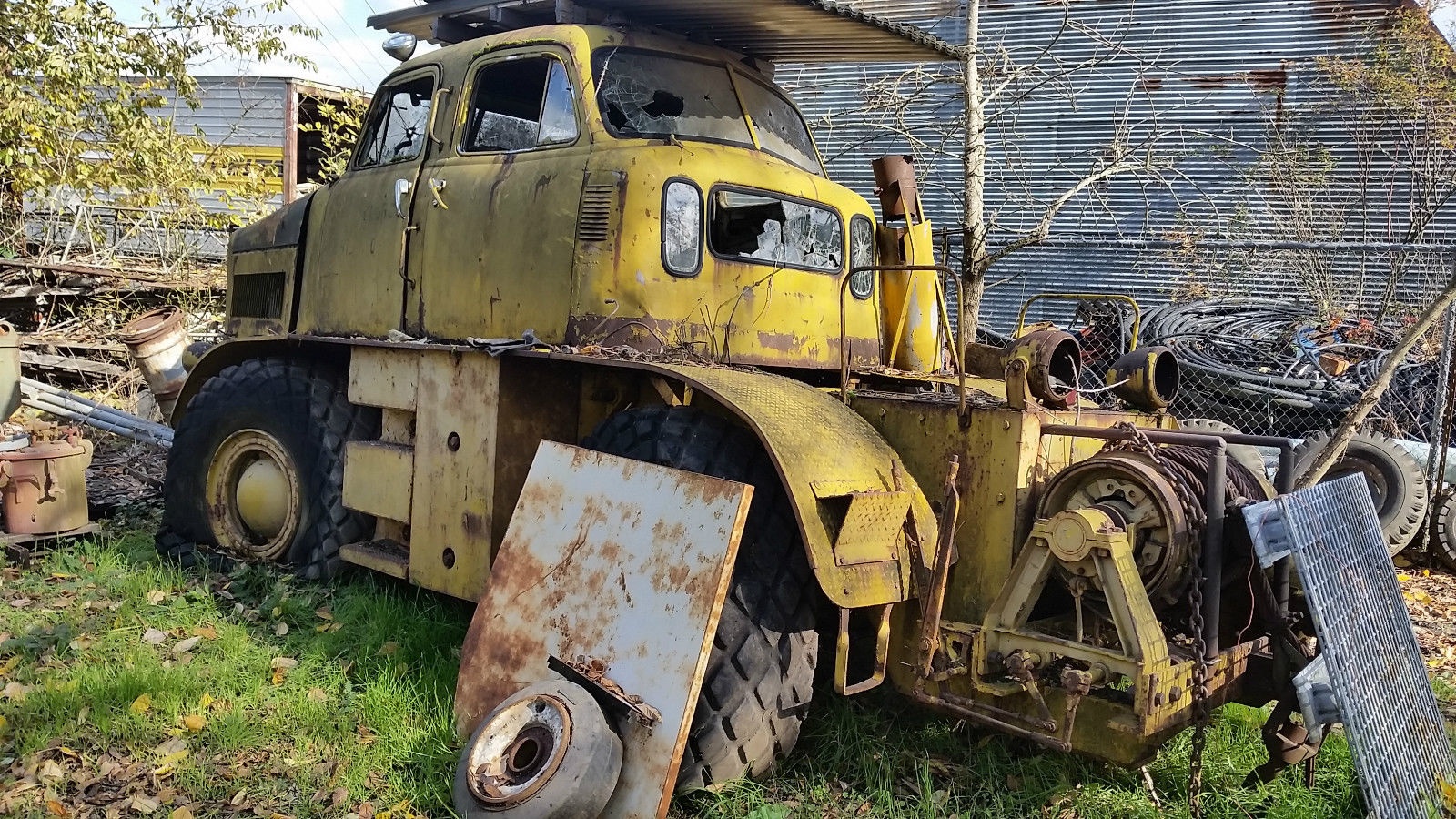Which Way Tug Coleman CF 55 Aircraft Tug