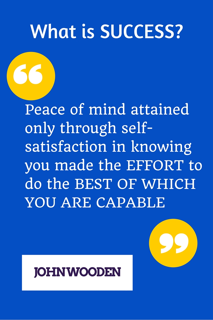 John Wooden on Success and Other Life Lessons