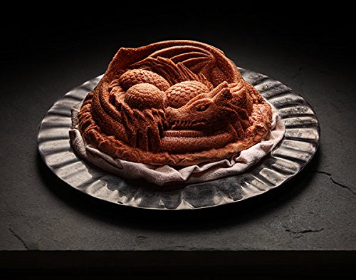 Sleeping Dragon Protecting Eggs Cake Mold Pan Heavy duty alluminum
