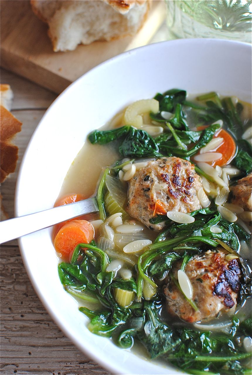 Weeknight Italian Wedding Soup Bev Cooks