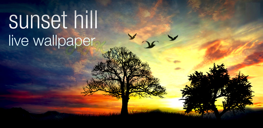 Sunset Hill Pro Live Wallpaper v1.3.9 APK The Sheen Blog