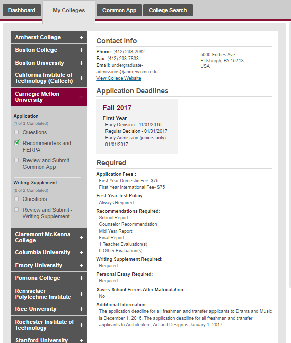 Carnegie Mellon Calendar Plan Your Year Easily!