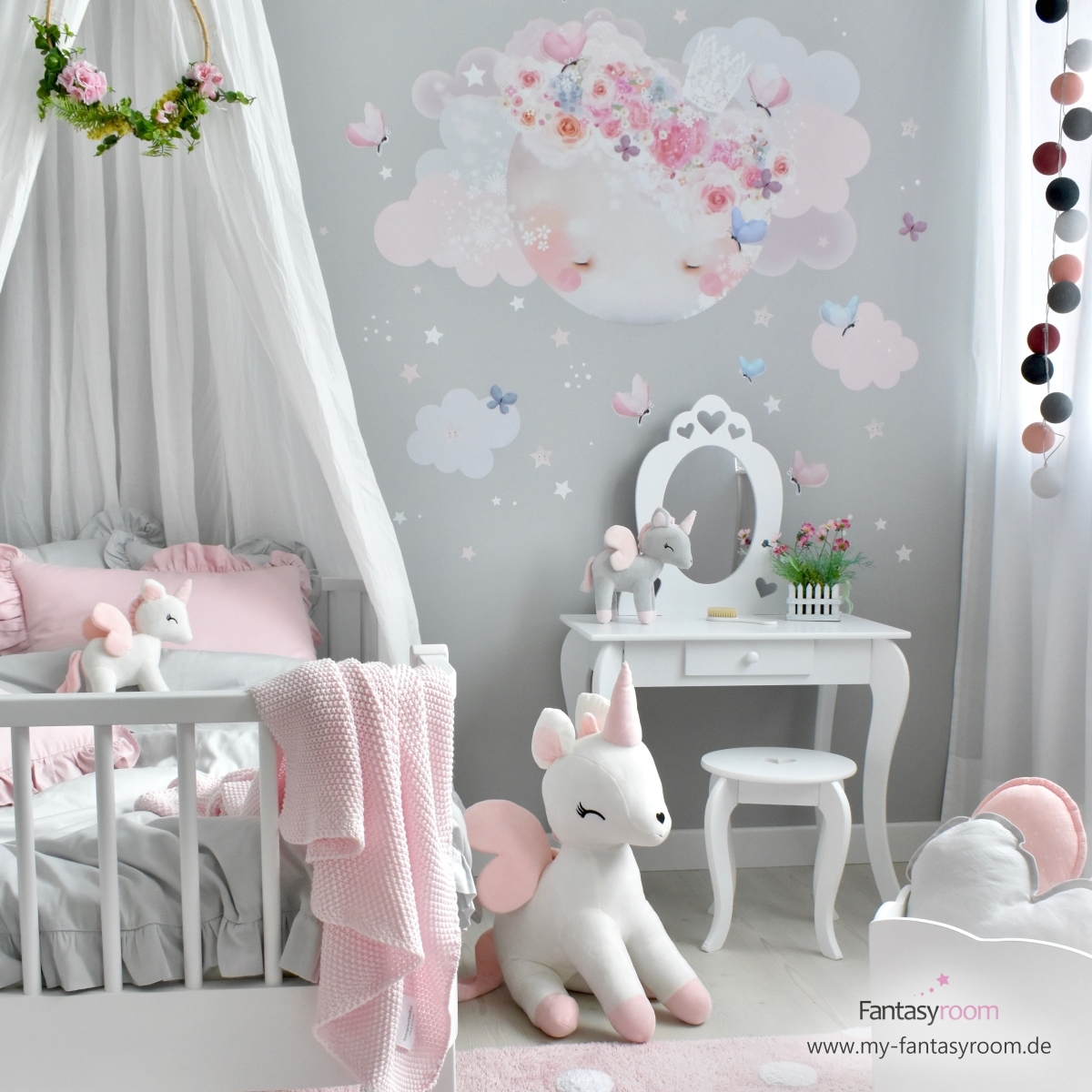 .madchen babyzimmer deko, mädchen babyzimmer ivessa in rosa und weiß komplett pharao24 de, komplett kinderzimmer mädchen domäne kinderzimmer traumhaus dekoration x9lp3n1ge0, diy ideen fürs kinderzimmer ikea hacks. Prinzessinnenzimmer Idee In Rosa Grau