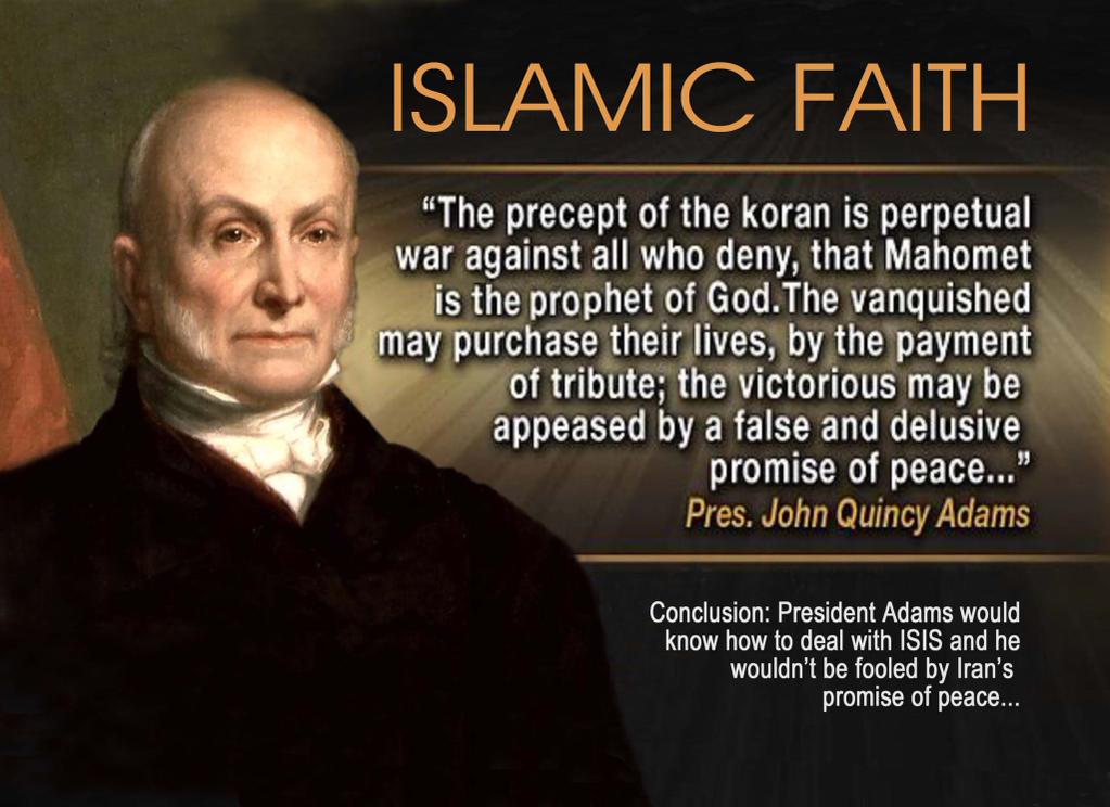 RATHEREXPOSETHEM JOHN QUINCY ADAMS & ISLAM 250TH