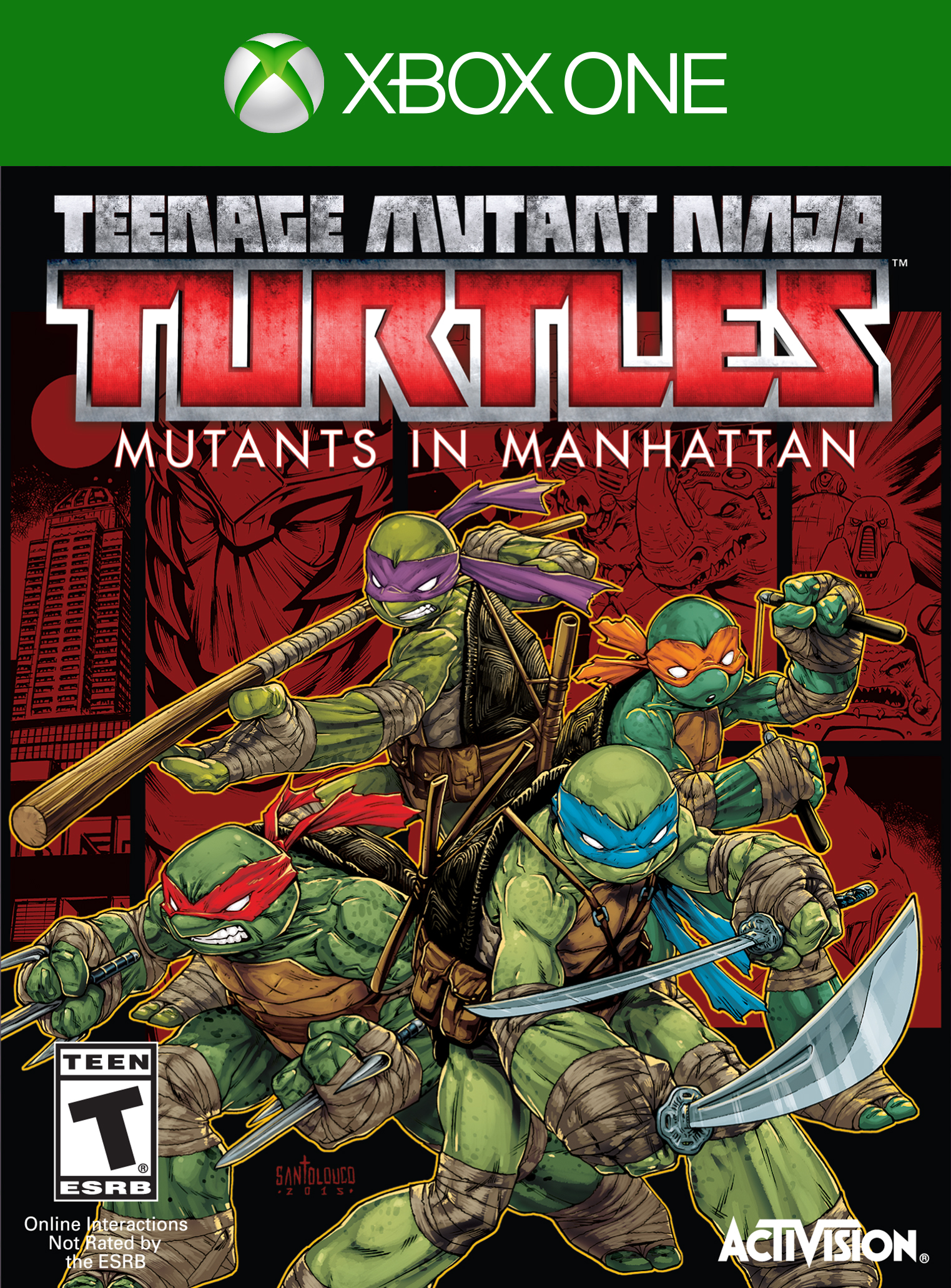 Teenage Mutant Ninja Turtles Mutants in Manhattan (Xbox