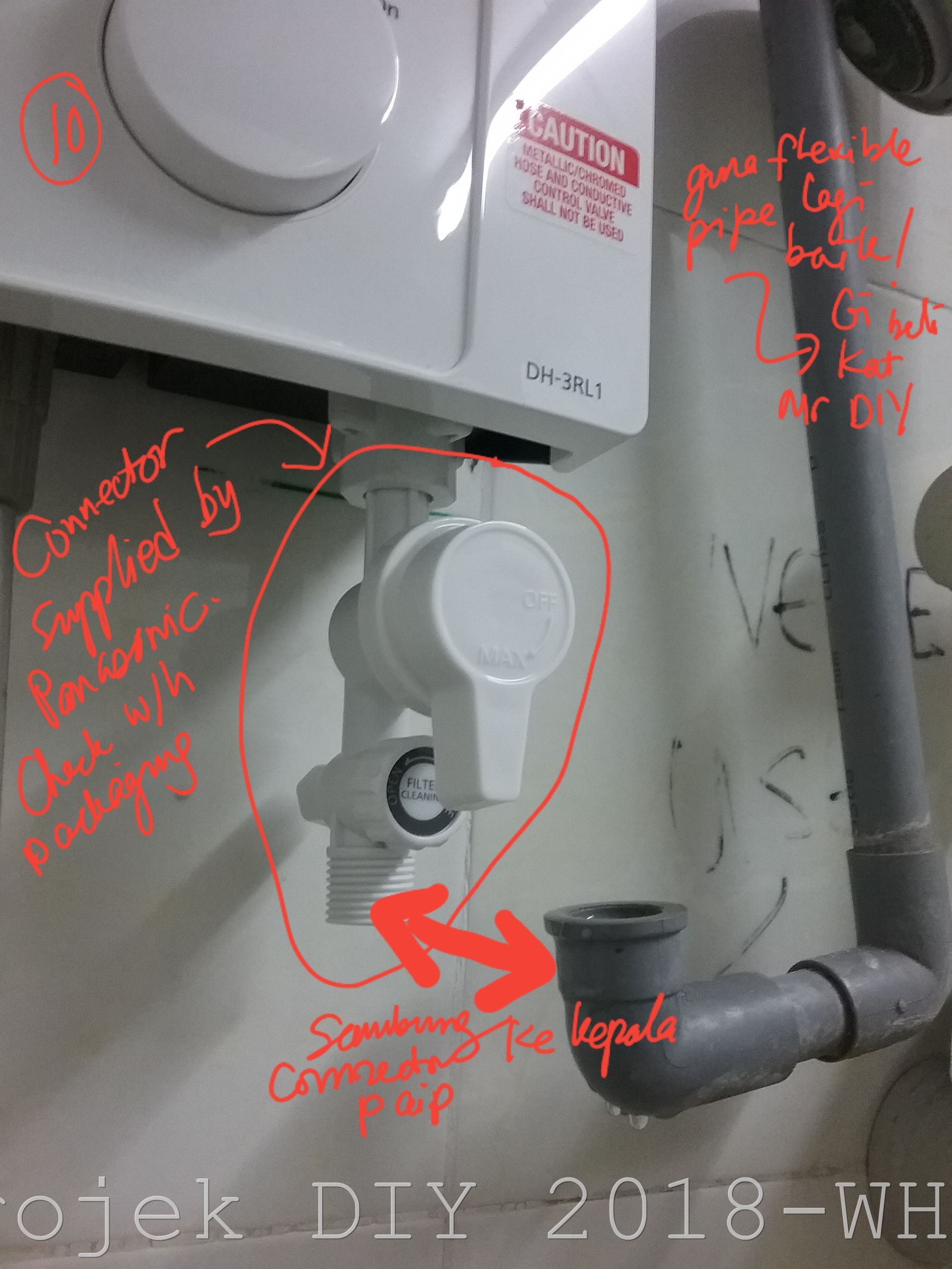 Upah Pasang Water Heater Pasang Lampu Dan Kipas Di Rumah