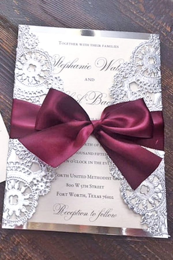 40 Unique And Modest Wedding Invitation Card Ideas