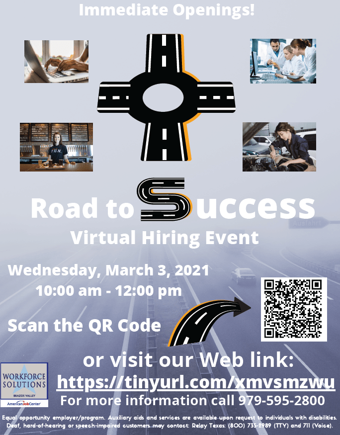 Workforce Solutions Brazos Valley Making You More!