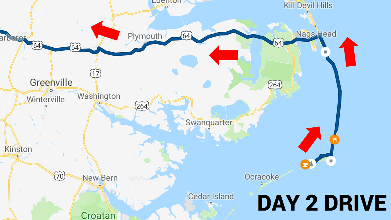 Map of North Carolina NC Transportation Map VisitNC.com