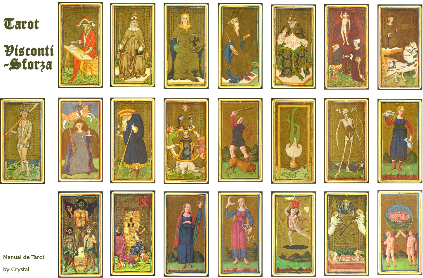 Tipos de barajas de Tarot Cartas Tarot