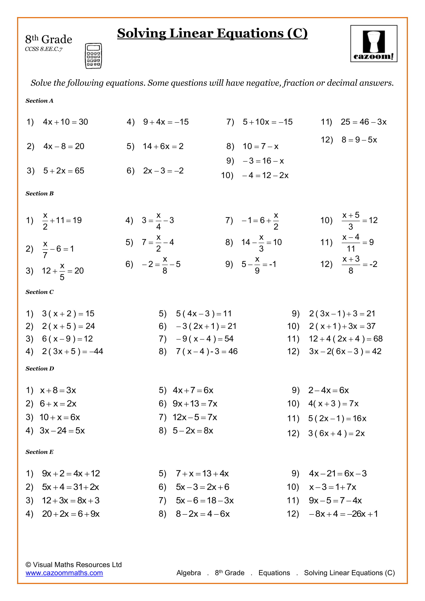 Geometry Worksheets Pdf Grade 9 Math Worksheets For Kids
