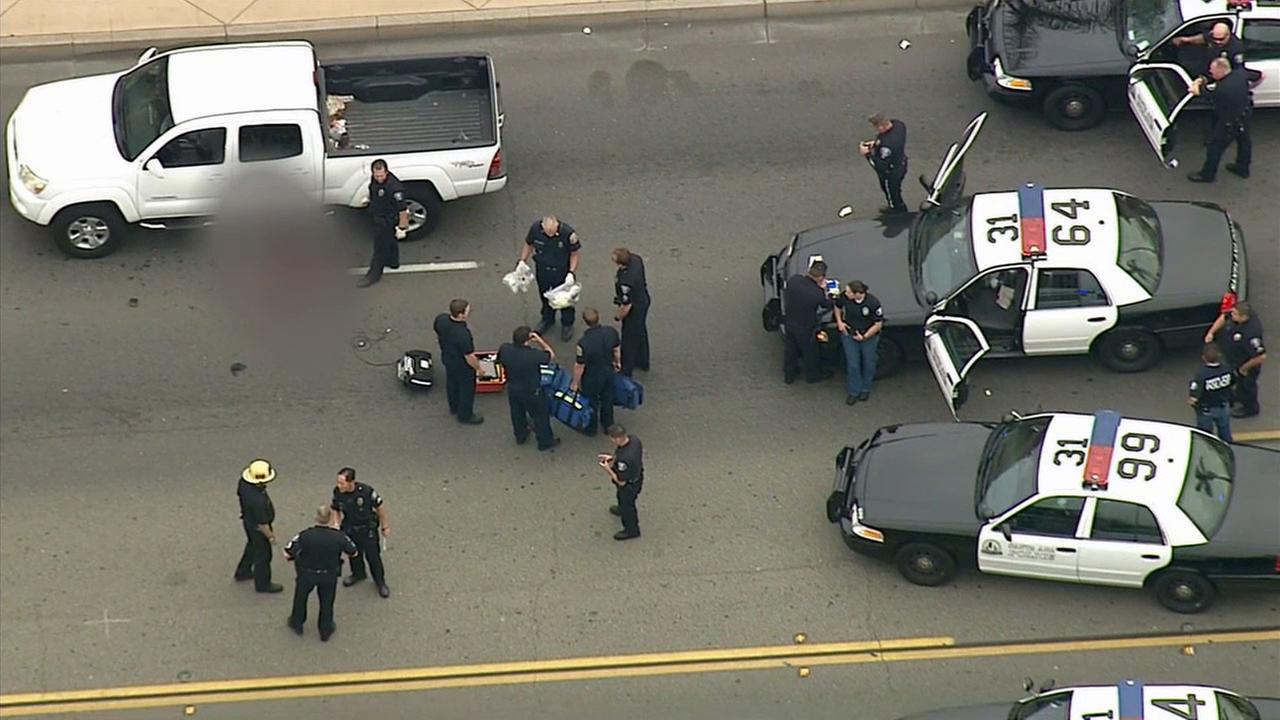 Armed suspect dies after Santa Ana police shooting