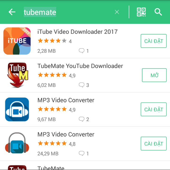 FREE Tubemate Youtube cực ngon trên BlackBerry 10