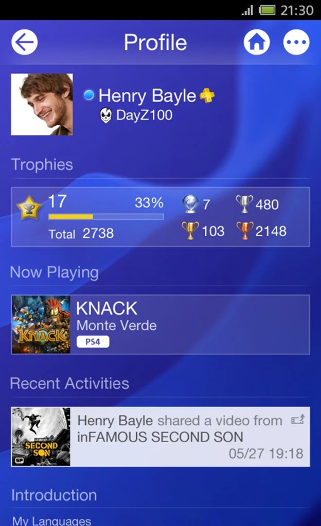 PlayStation Reveals Screenshots of PlayStation 4 User