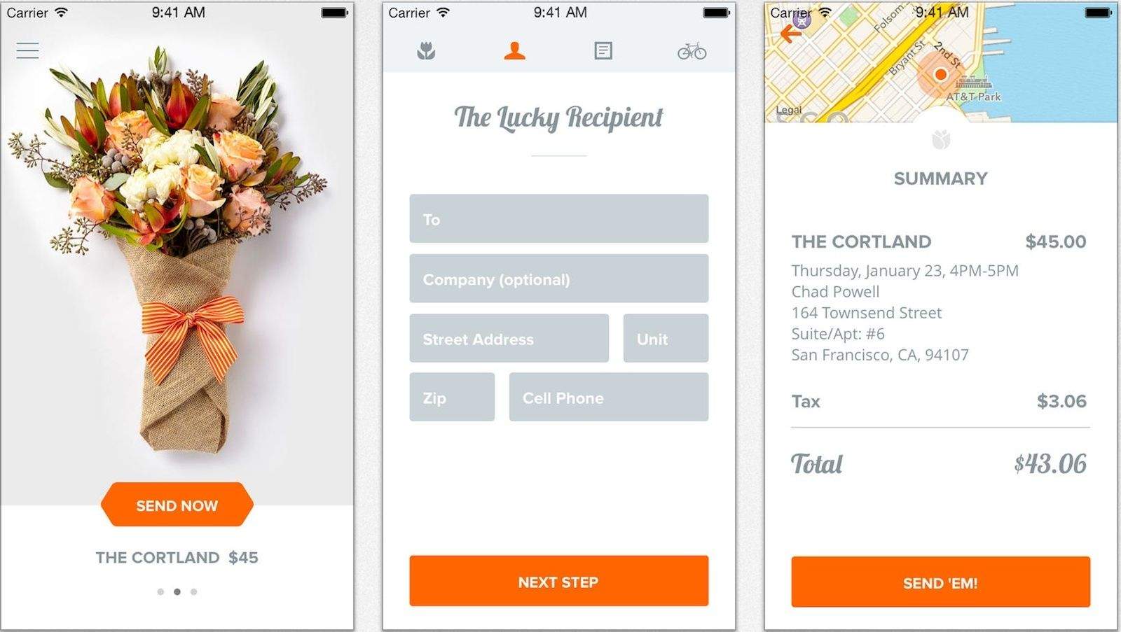 BloomThat App Delivers Flowers Almost Instantly By Bicycle