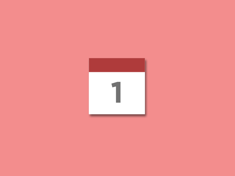 Animated Calendar Flipping Free Preschool Calendar Printable