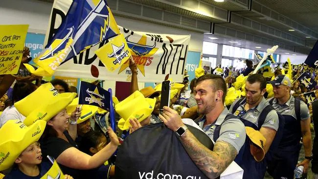 2017 NRL Grand Final North Queensland Cowboys farewelled in Townsville