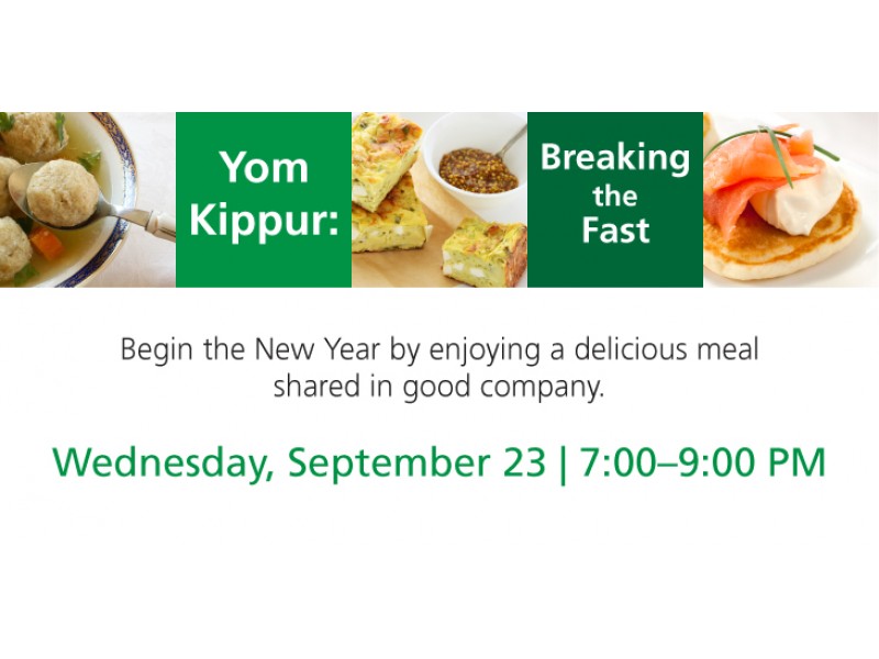 Breaking The Yom Kippur Fast at the OFJCC Palo Alto, CA