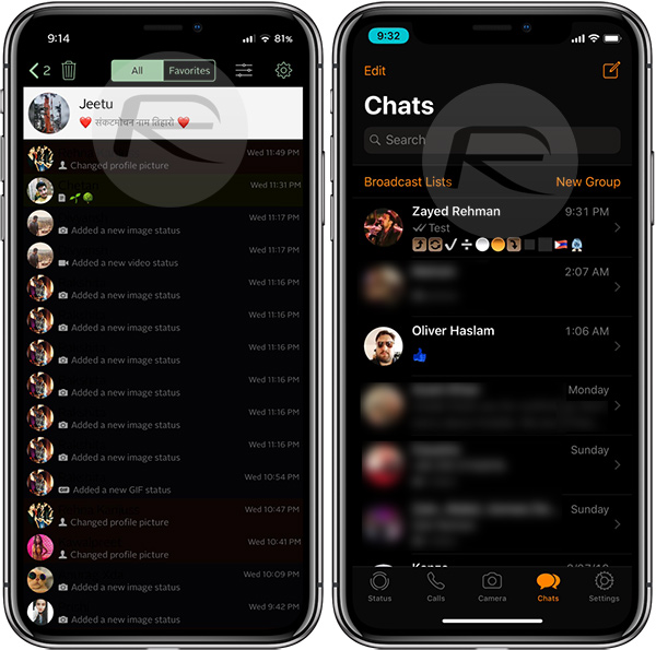 Enable WhatsApp Dark Mode Theme In iOS On iPhone, Here's