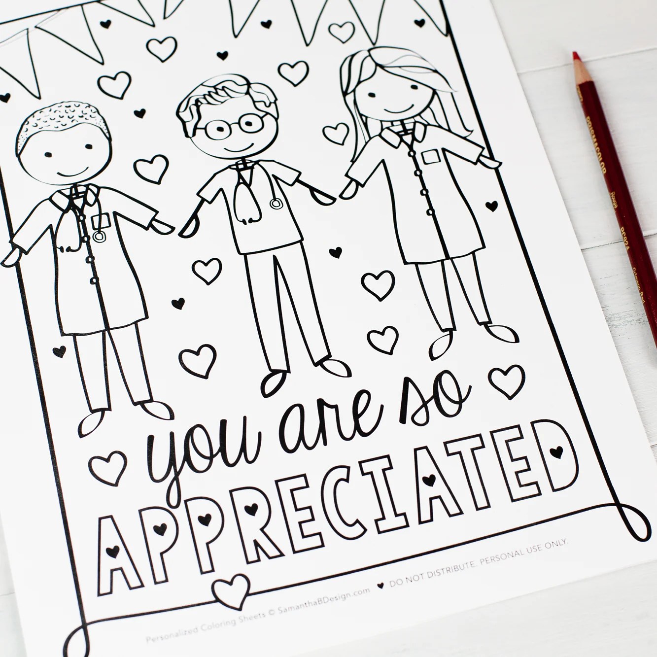 Community Helper First Responders Thank You Coloring Sheets Pdf Do Samantha B Design