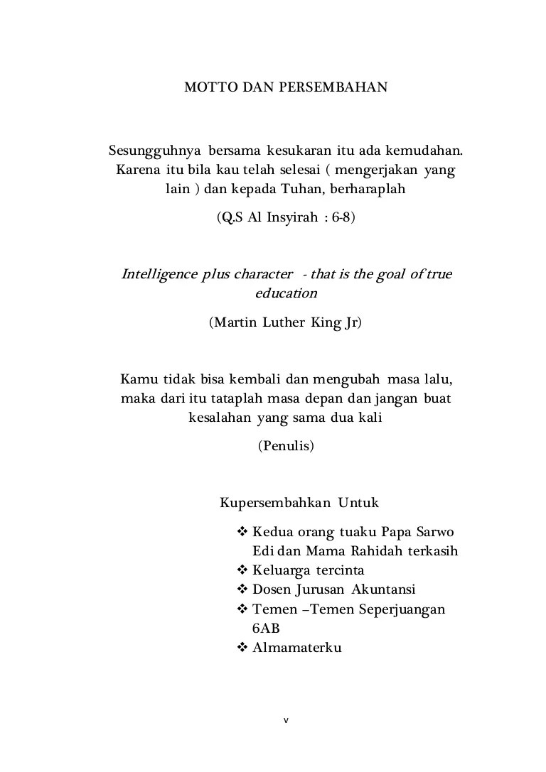 We did not find results for: Motto Skripsi In English Contoh Surat