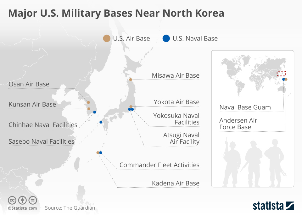 Incredible South Korea Us Military Bases Map 2022
