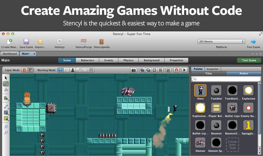 Game Creator Free No Download / 11 Free Game Engines For