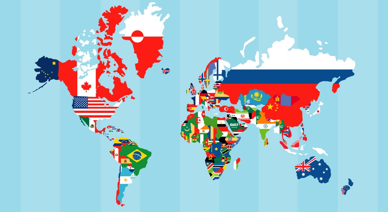 Países que falam a Língua Inglesa. O inglês é a língua of...