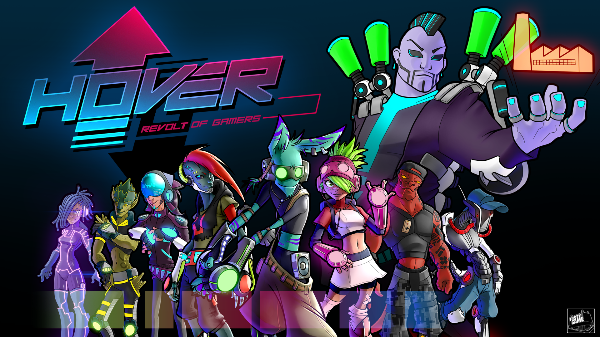 Hover Revolt of Gamers Spiritual Successor to Jet Set