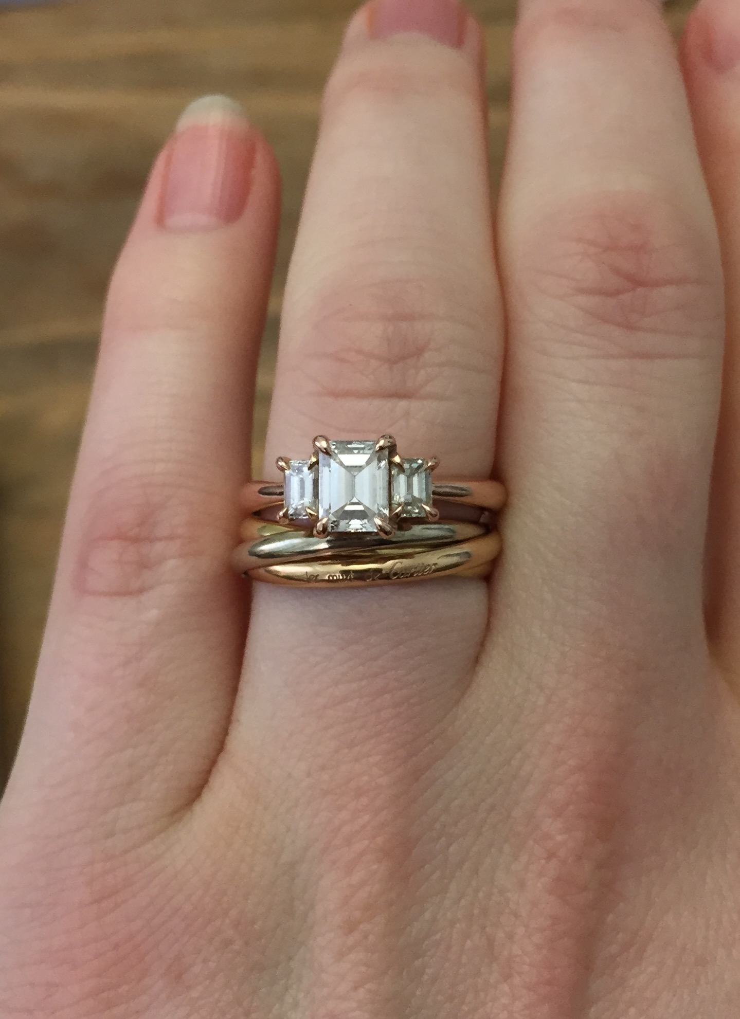 Vintage Cartier Trinity XS Ring