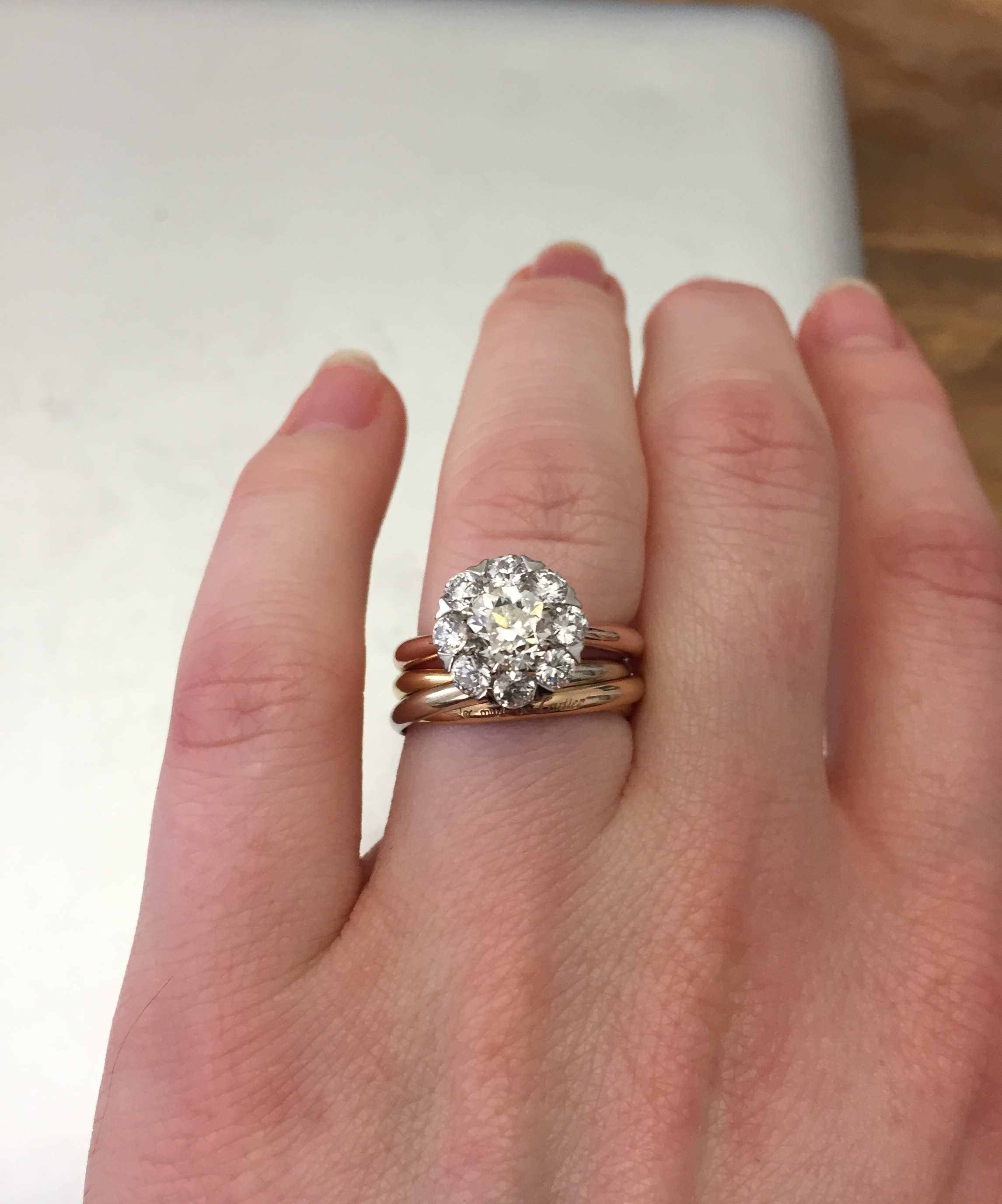 Vintage Cartier Trinity XS Ring