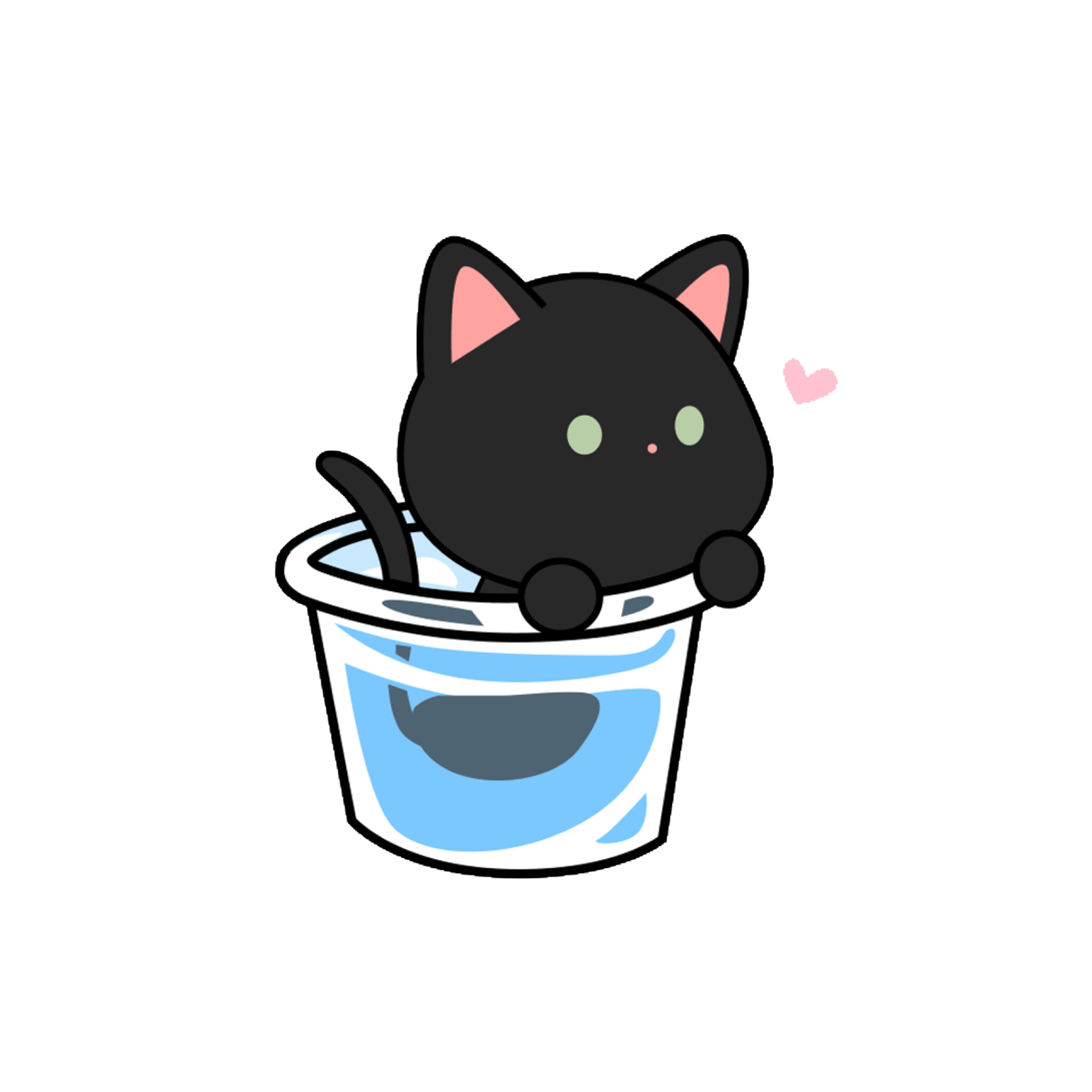 cute kawaii edit cat cats art catlove freetoedit...