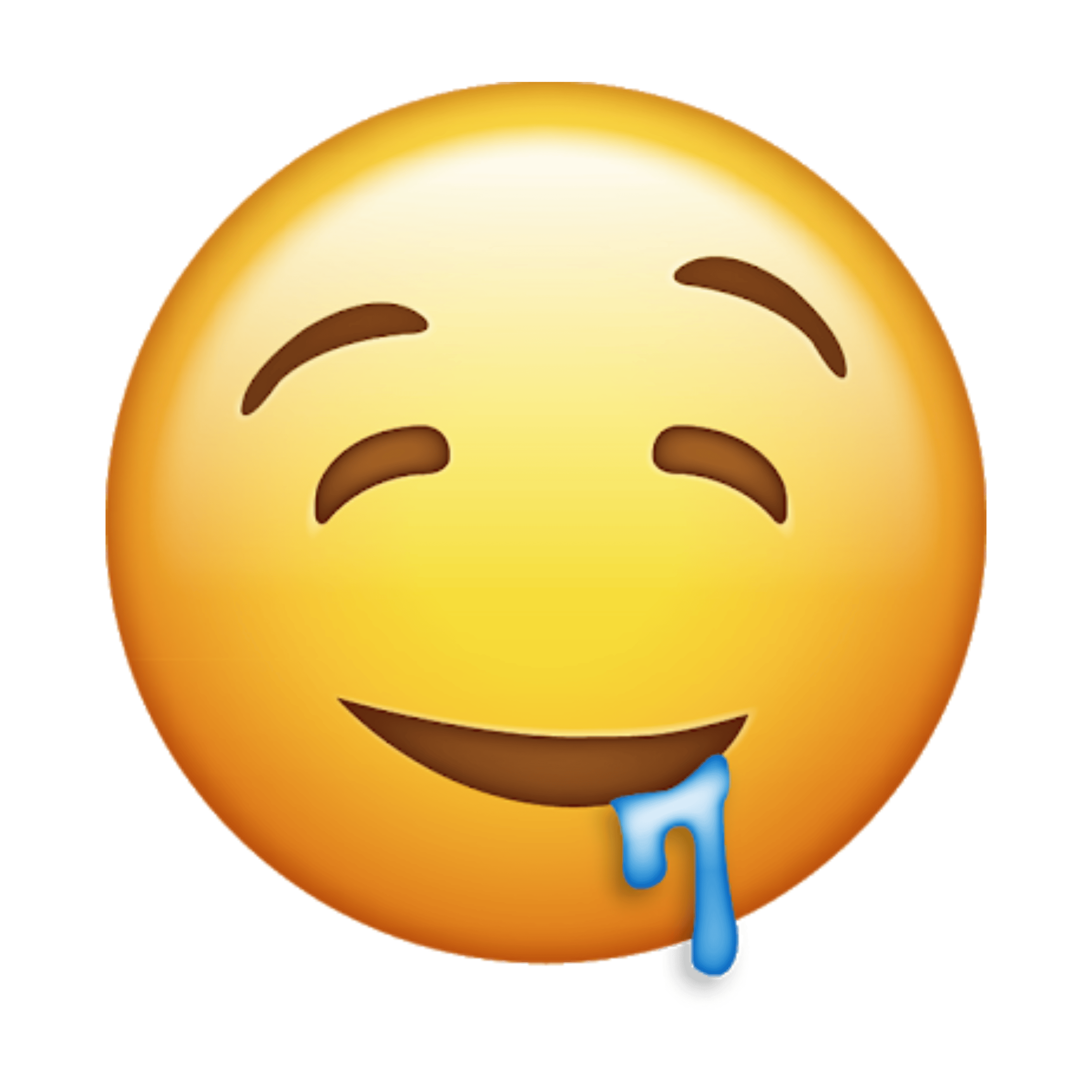 drool emoji Sticker by Isaberry