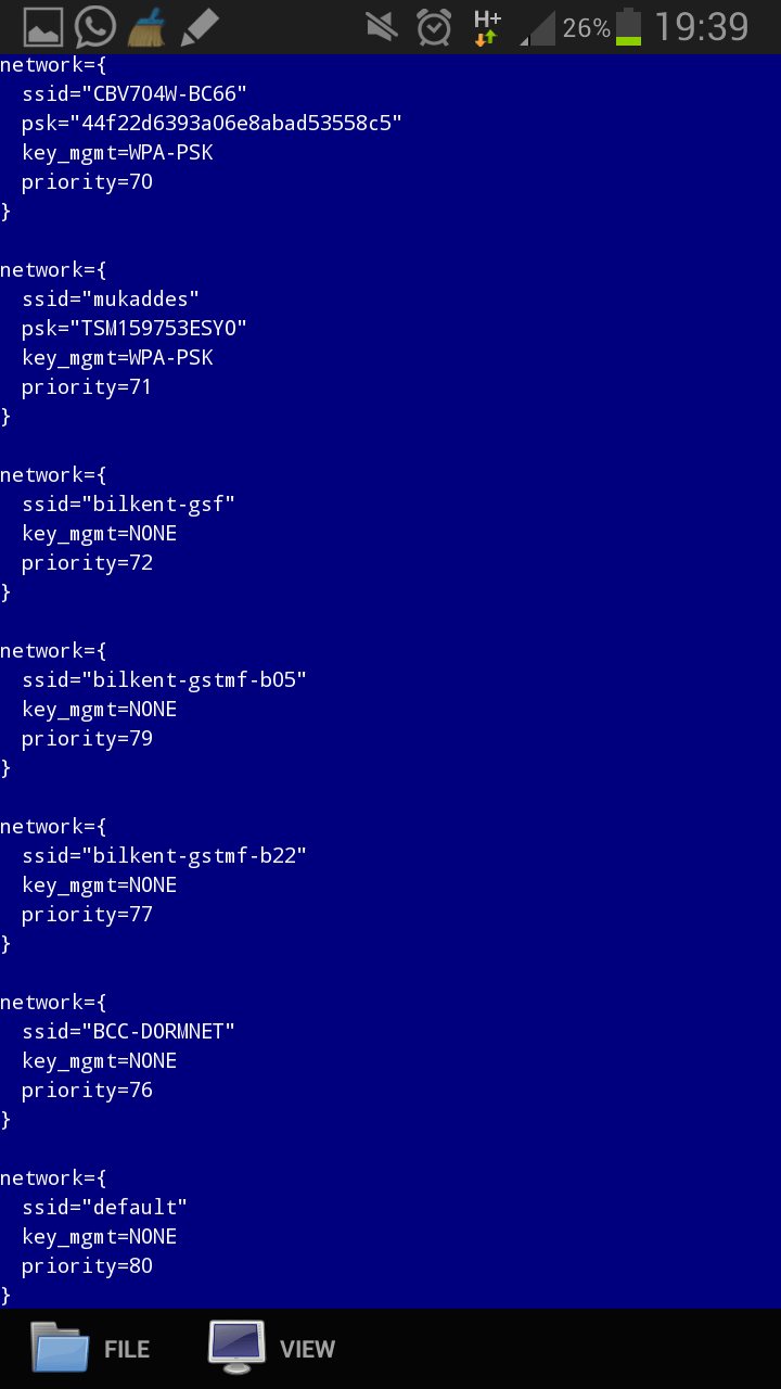 Uncover Wifi Passwords on Android Celilsemi Sam Erkiner