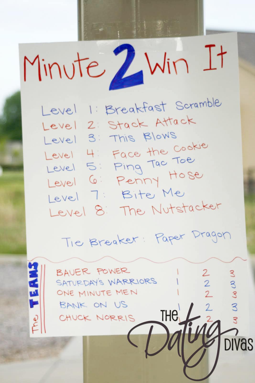 Couples Minute to Win It
