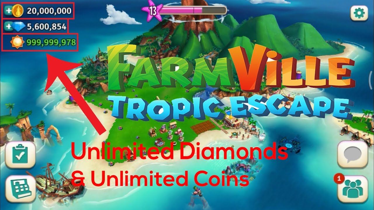 FarmVille Tropic Escape Hack Free Diamonds Cheat 2017