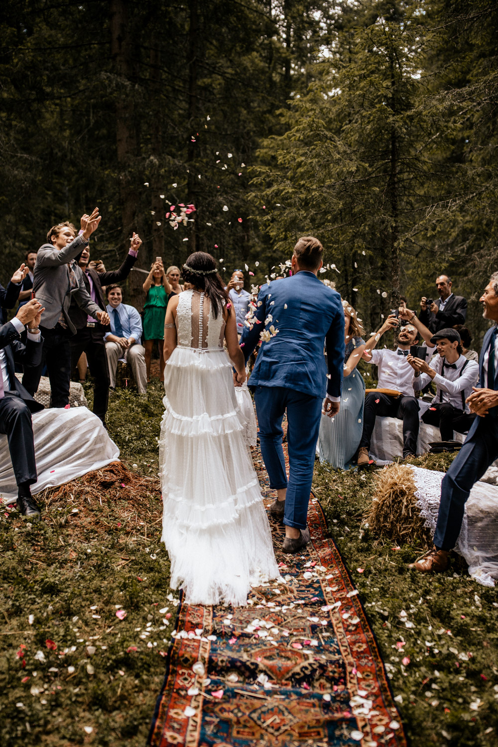 Forest Wedding Free Ceremony deep in the Woods Wedding
