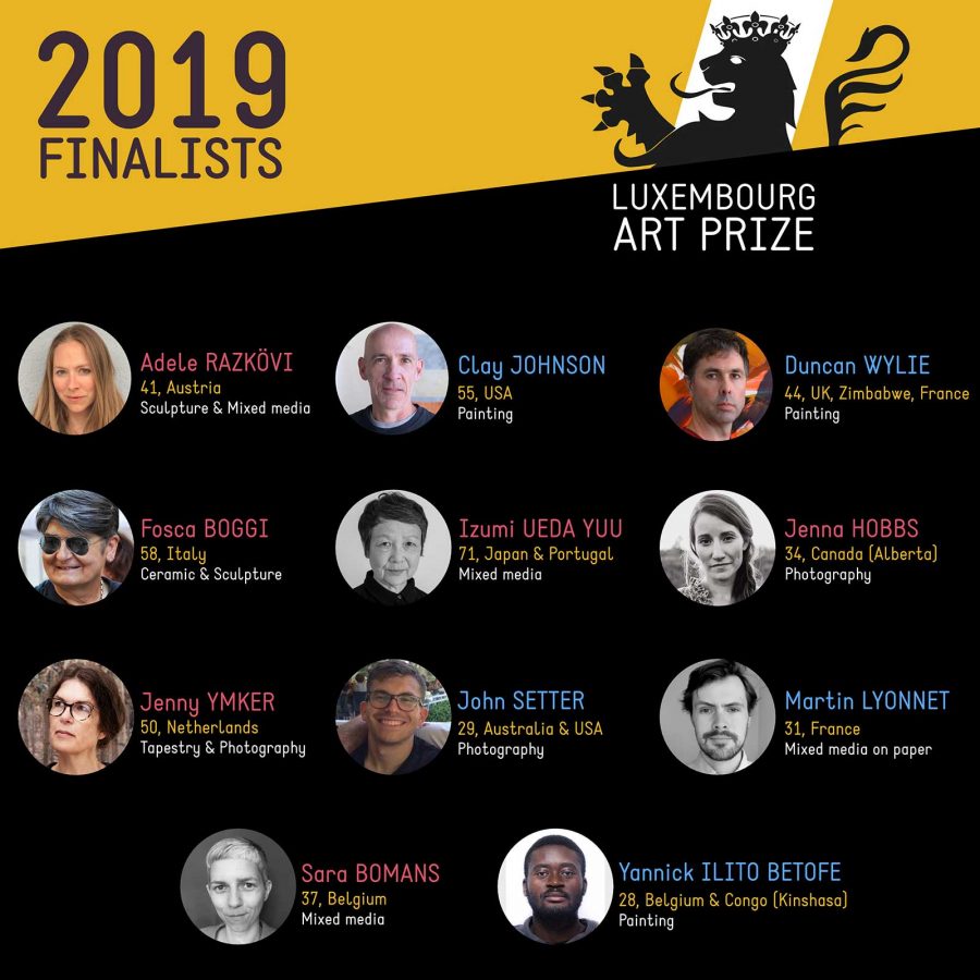 2019 Luxembourg Art Prize Finalist CLAY JOHNSON