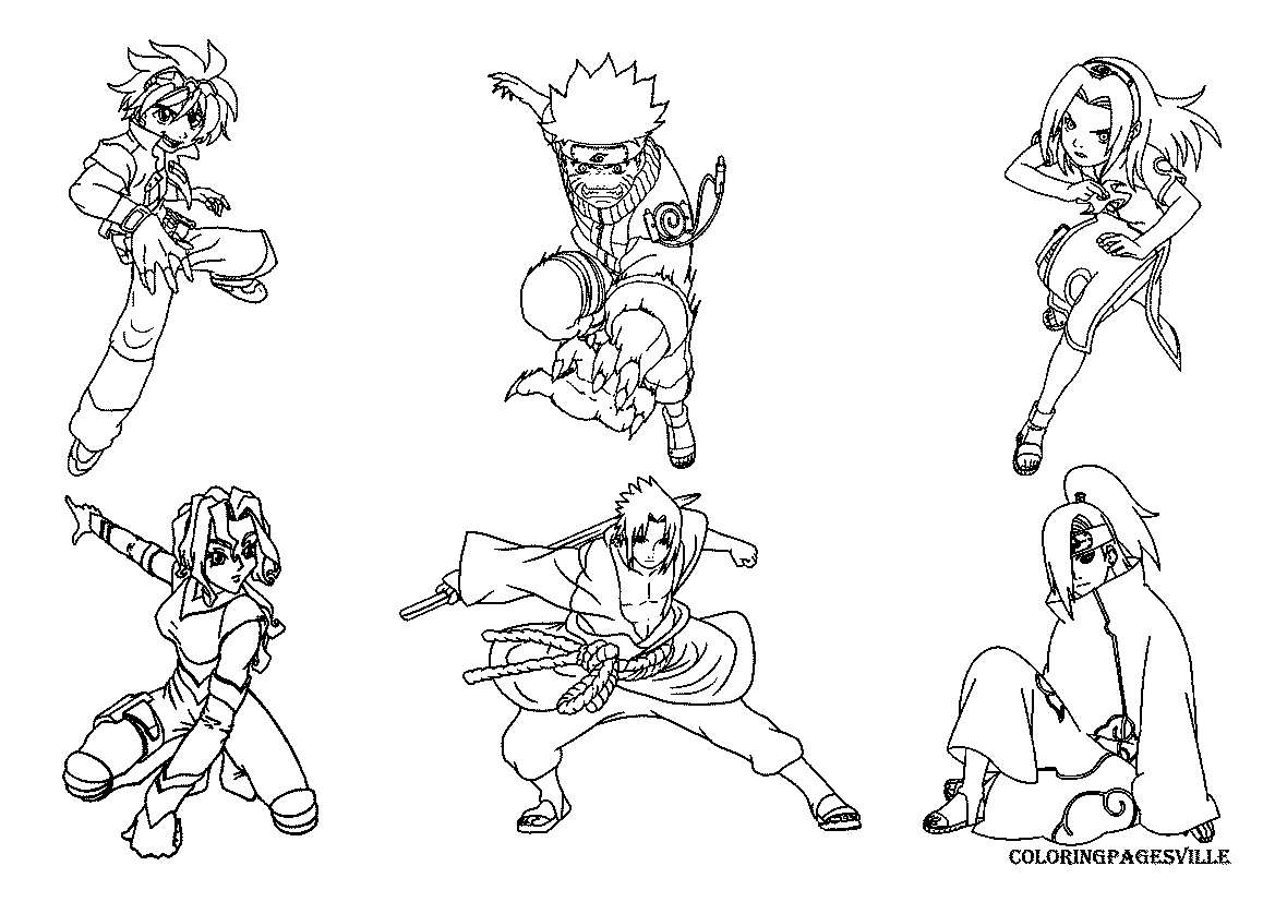 Free Naruto Coloring Pages Sakura Download Free Naruto Coloring Pages Sakura Png Images Free Cliparts On Clipart Library